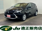 トヨタ　アクア １．５ Ｇ Ｅ－Ｆｏｕｒ ４ＷＤ プリクラッシュセーフティ 寒冷地仕様 ブラック