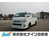トヨタ　ハイエース ２．７ ＧＬ ロング ミドルルーフ ４ＷＤ 社外ツインＳＤナビ・フルセグＴＶ フ