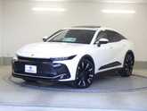 トヨタ　クラウンクロスオーバー ２．４ ＲＳ Ｅ－Ｆｏｕｒ ａｄｖａｎｃｅｄ ４ＷＤ サンルーフ 革 ナビ／ＴＶ