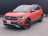 フォルクスワーゲン　Ｔ－Ｃｒｏｓｓ ＴＳＩ １ｓｔ プラス 禁煙車 純正メモリーナビ フルセグＴＶ ＬＥＤヘッドライ