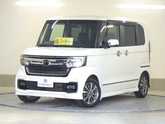 ホンダ　Ｎ－ＢＯＸ カスタム ６６０ ＥＸ ８インチナビ／ＴＶ バックカメラ ホンダセンシング プラ