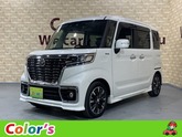 マツダ　フレアワゴン ６６０ カスタムスタイル ハイブリッド ＸＳ パナソニックＳＤナビ フルセグ バ