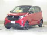 日産　サクラ Ｘ 全方位カメラ ナビ／ＴＶ ３６０度セーフティアシスト スパークリングレッド／
