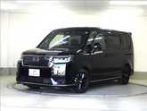 ホンダ　ステップワゴン ２．０ ｅ：ＨＥＶ スパーダ ９インチナビ／ＴＶ バックカメラ クリスタルブラッ