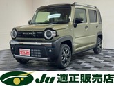 スズキ　ハスラー ６６０ タフワイルド ４ＷＤ ツートンカラー ルーフレール ステリモ ブラインド