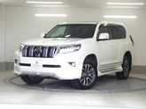 トヨタ　ランドクルーザープラド ２．８ ＴＺ－Ｇ ディーゼルターボ ４ＷＤ サンルーフ／ナビ／革／エアロ ７人乗