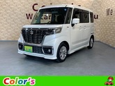 スズキ　スペーシア ６６０ カスタム ハイブリッド ＧＳ デュアルセンサーブレーキサポート ステリン