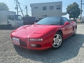 ホンダ　ＮＳＸ ３．０ ワンオーナー車・社外ナビ・バックカメラ・ＥＴＣ フォーミュラーレッド