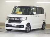 ホンダ　Ｎ－ＢＯＸ カスタム ６６０ Ｌ ナビ／ＴＶ バックカメラ プラチナホワイトパール