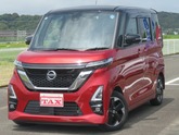 日産　ルークス ６６０ ハイウェイスターＸ ９型純正ナビ・全方位カメラ・電動スライド スパークリ