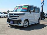 スズキ　スペーシア ６６０ カスタム ハイブリッド ＧＳ ４ＷＤ  パール