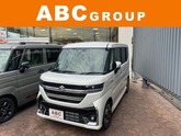 スズキ　スペーシア ６６０ カスタム ハイブリッド ＸＳ 純正ナビ・ＴＶ 全方位モニター 電動スライ