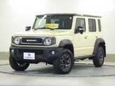 スズキ　ジムニーノマド １．５ ＦＣ ４ＷＤ ５Ｆ 専用アルパイン９インチナビ シフォンアイボリーメタリ