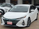 トヨタ　プリウスＰＨＶ １．８ Ａ プレミアム 禁煙車 白本革 １１．６型ナビ バックカメラ フルセグ 