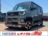 三菱　デリカミニ ６６０ Ｇ プレミアム メーカーＯＰ特別色・ルーフレール アッシュグリーンＭ／ブ