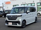 スズキ　スペーシア ６６０ カスタム ハイブリッド ＸＳ 届出済未使用車 両側パワースライドドア メ