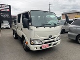 トヨタ　ダイナ ４．０ ダブルキャブ フルジャストロー ディーゼル  ホワイト