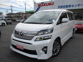 トヨタ　ヴェルファイア ２．４Ｚ　ゴールデンアイズ２　バックカメラ　フルセグナビ　両側電動スライド