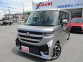スズキ　スペーシア カスタム　ハイブリッドＸＳ　届出済未使用車　全方位モニター付ナビ　スマートキー